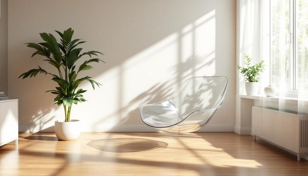 Chaise transparente : le choix parfait pour un décor moderne